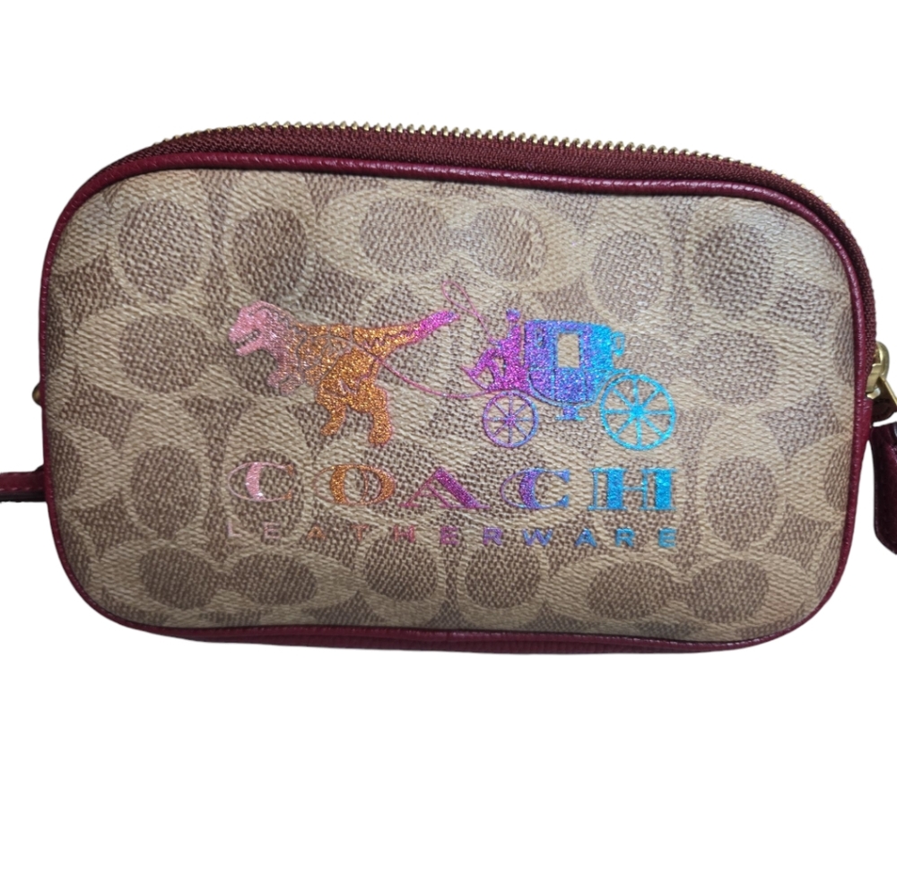 COACH Rexi & Carriage Sadie crossbody/wristlet